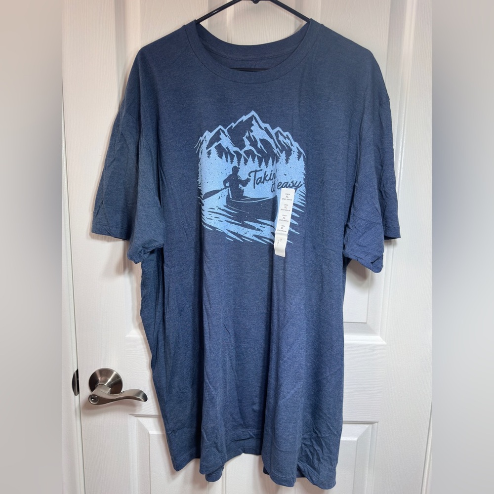NEW Takin’ It Easy Navy Graphic Tee